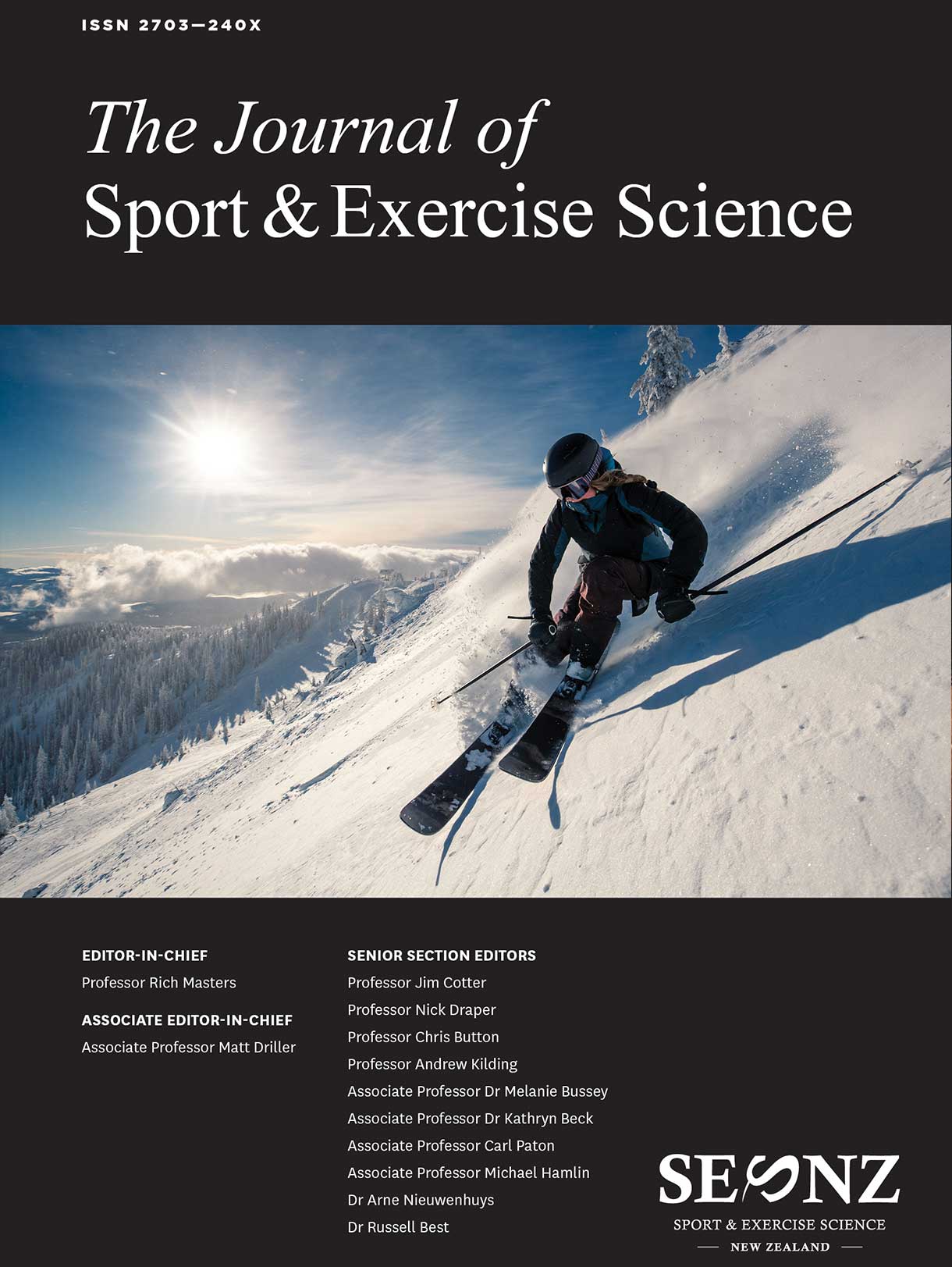2020 – VOLUME 4, ISSUE 3 PROCEEDINGS OF THE 2020 ANNUAL CONFERENCE OF SPORT AND EXERCISE SCIENCE NEW ZEALAND